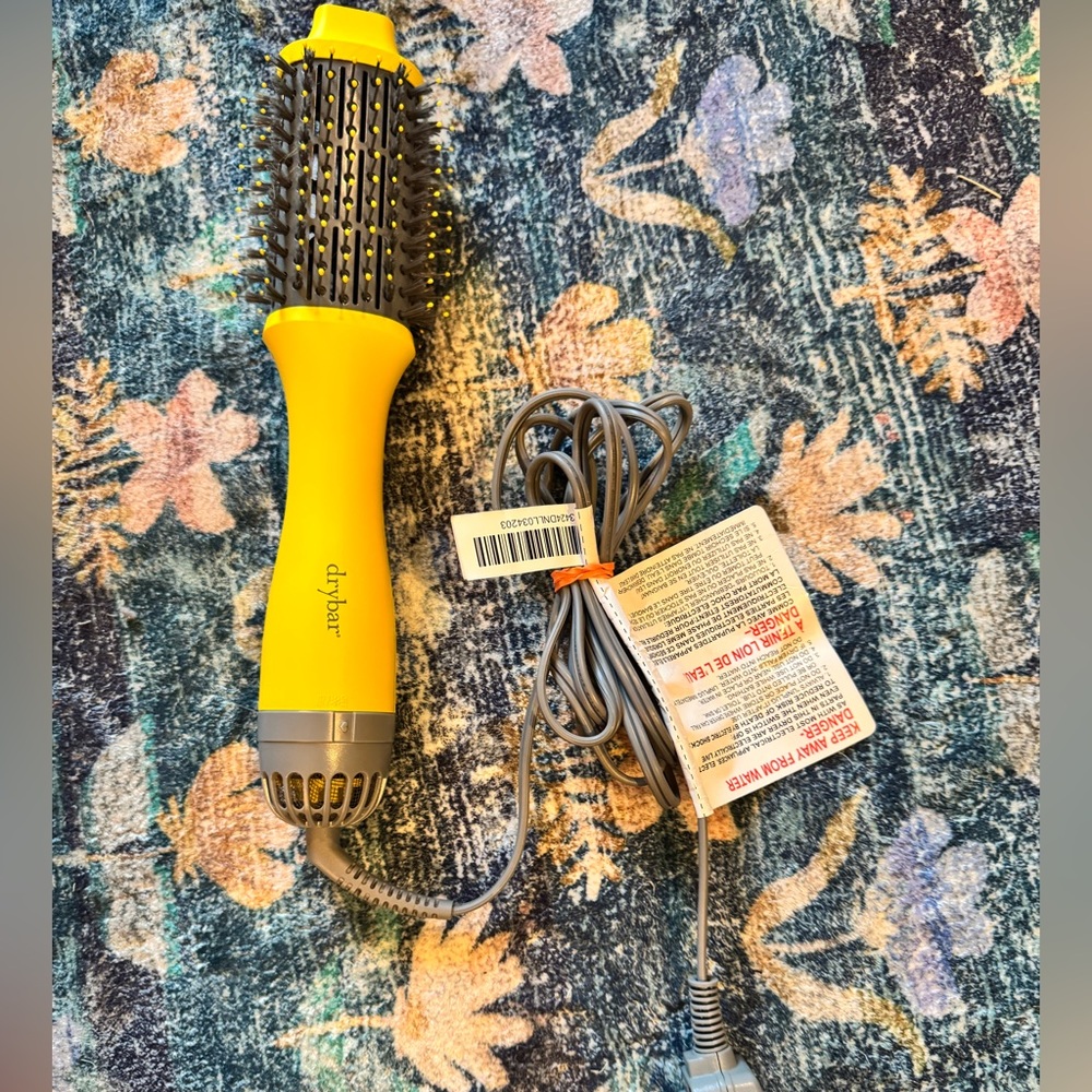 Drybar Yellow Hot Air Round Brush Styler